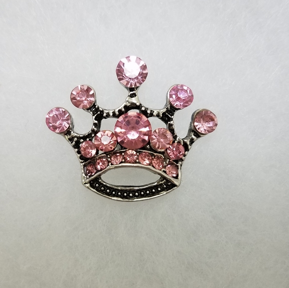 Silver Color Snap Jewelry Hearts All Around Pendant Necklace with 3 Snaps - Picture 5 of 7